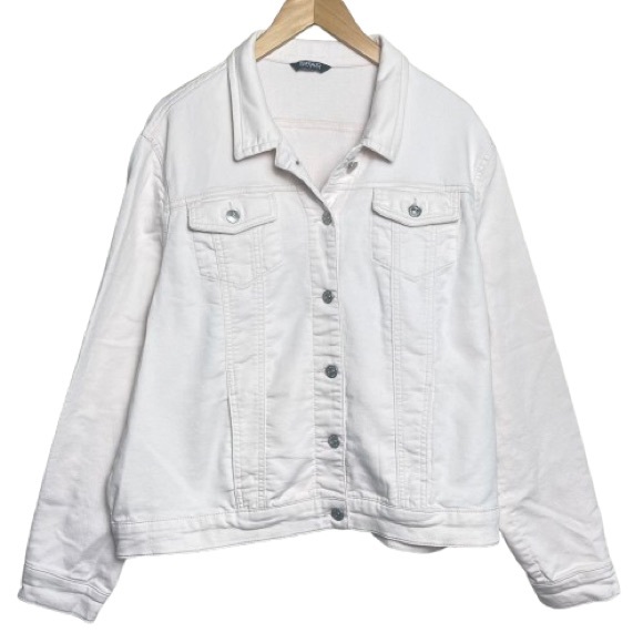Buffalo David Bitton Jackets & Blazers - Buffalo David Bitton Pale Pink Light Weight Stretch Trucker Style Jacket XXL